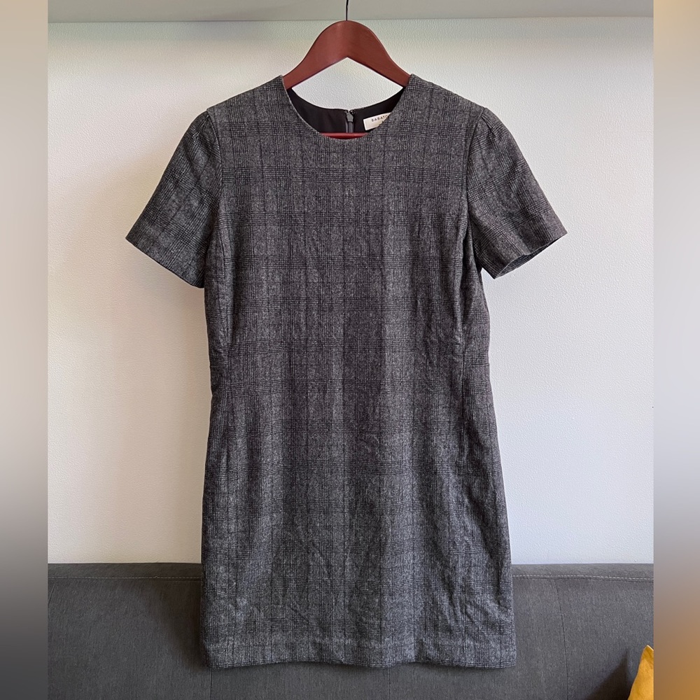 Aritzia Babaton Grey Wool and Cashmere Sheath Dress - Picture 1 of 7